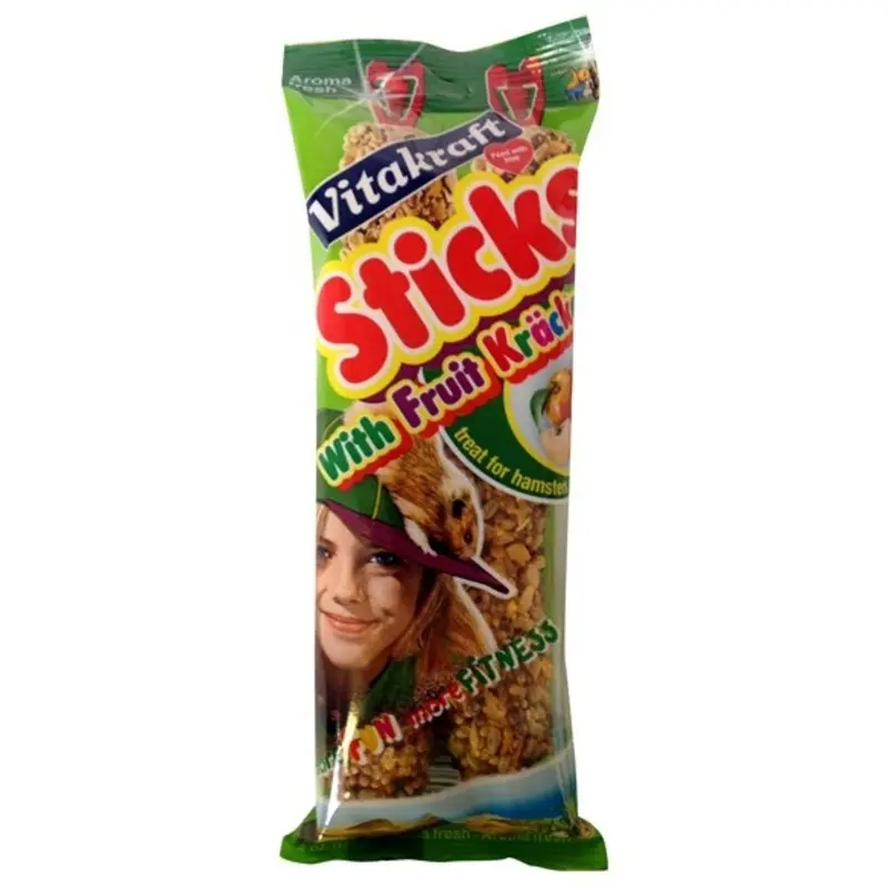 Vitakraft Fruit Sticks Hamster Treats - Sticks Size 2