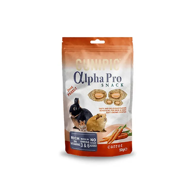 Cunipic Alpha Pro Snack Small Animal Treats Carrot 50G