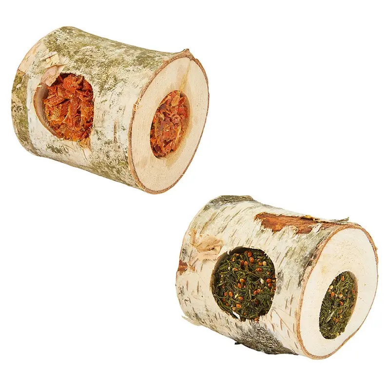Pets At Home Small Animal Treats Wood Roll Carrot Or Parsley