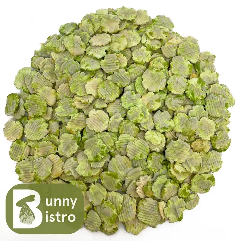 Bunny Bistro (1Kg) Flaked Peas - Dried Peas For Animals, Rabbit, Guinea Pig Treats Small