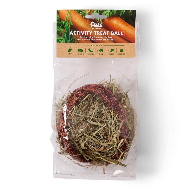Pets At Home Small Animal Activity Treat Ball 125G