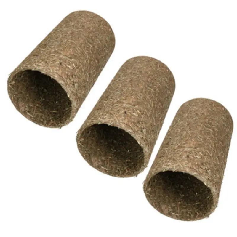 Ab Tools Small Pet Guinea Pig Naturals Treat Hay N Hide Meadow Tunnel15x15x25cm 3Pk