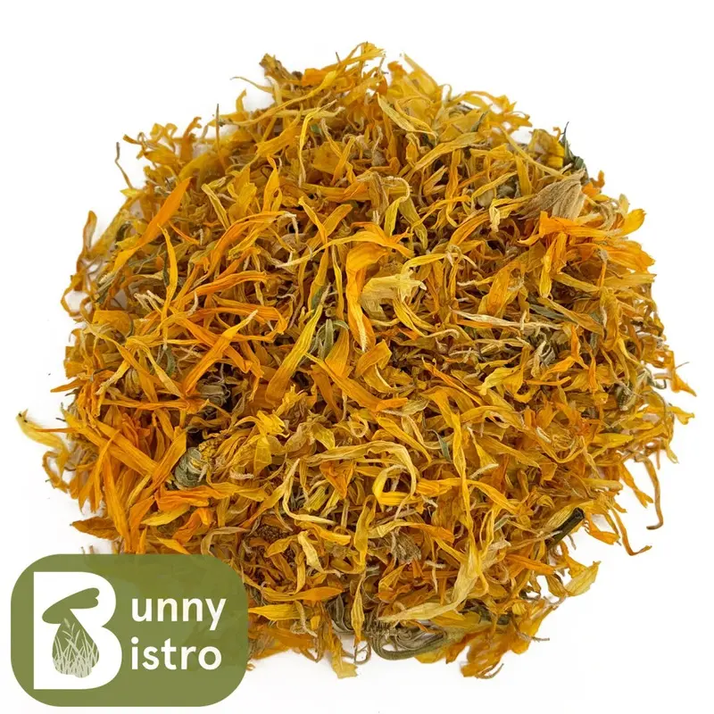 Bunny Bistro (100G) Marigold Flowers - Calendular, Animals, Dried, Crafts Small