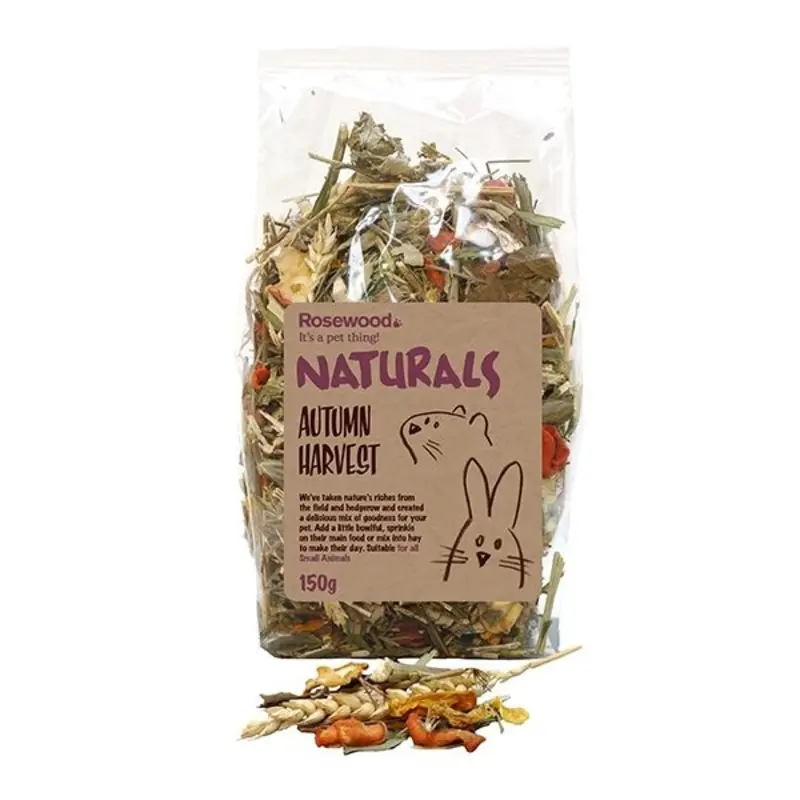 Naturals Animal Treats - Autumn Harvest - 150G Small