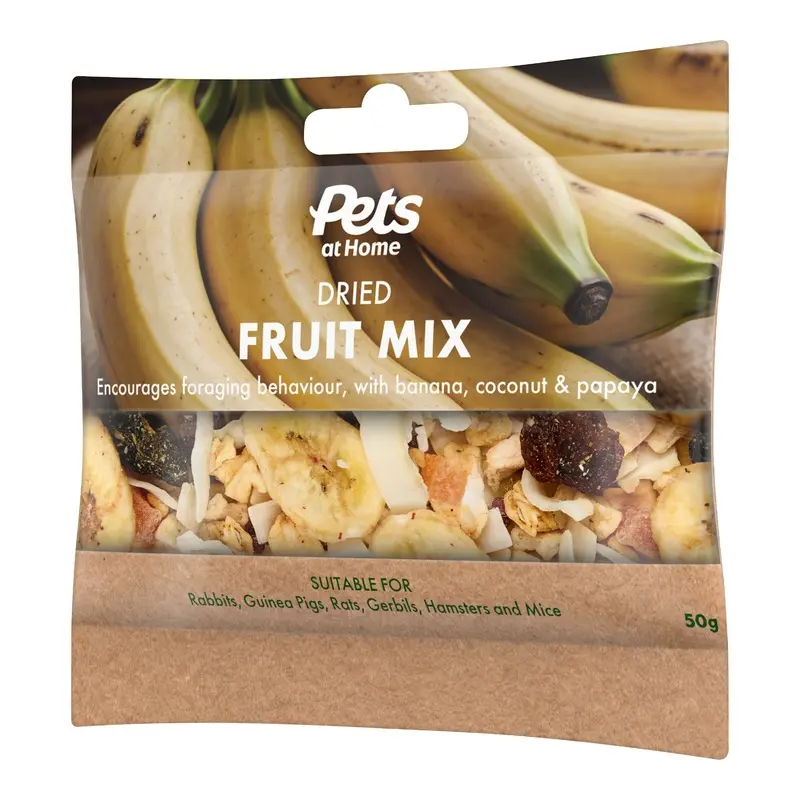 Pets At Home Small Animal Dried Fruit Mix Treats 50G