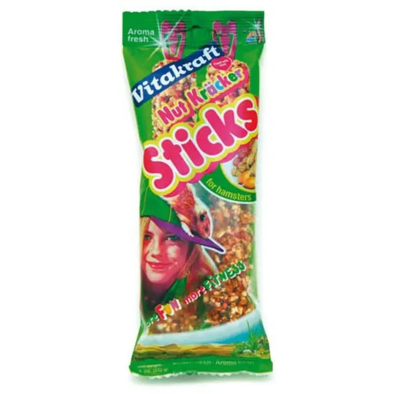 Vitakraft Nut Sticks Hamster Treats - Pack Of Size 2