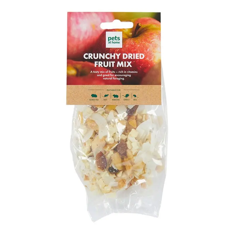 Pets At Home Small Pets Treats Crunchy Dried Fruit Mix 50G