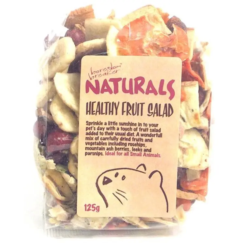 Boredom Breakers Boredom Breaker Healthy Fruit Salad For Animals - 125G Bag Small