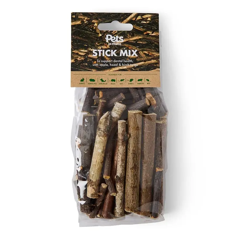 Pets At Home Small Animal Stick Mix Treats 175G