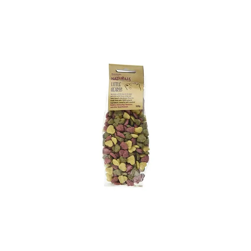 Rosewood Naturals Little Hearts Treat 100 G