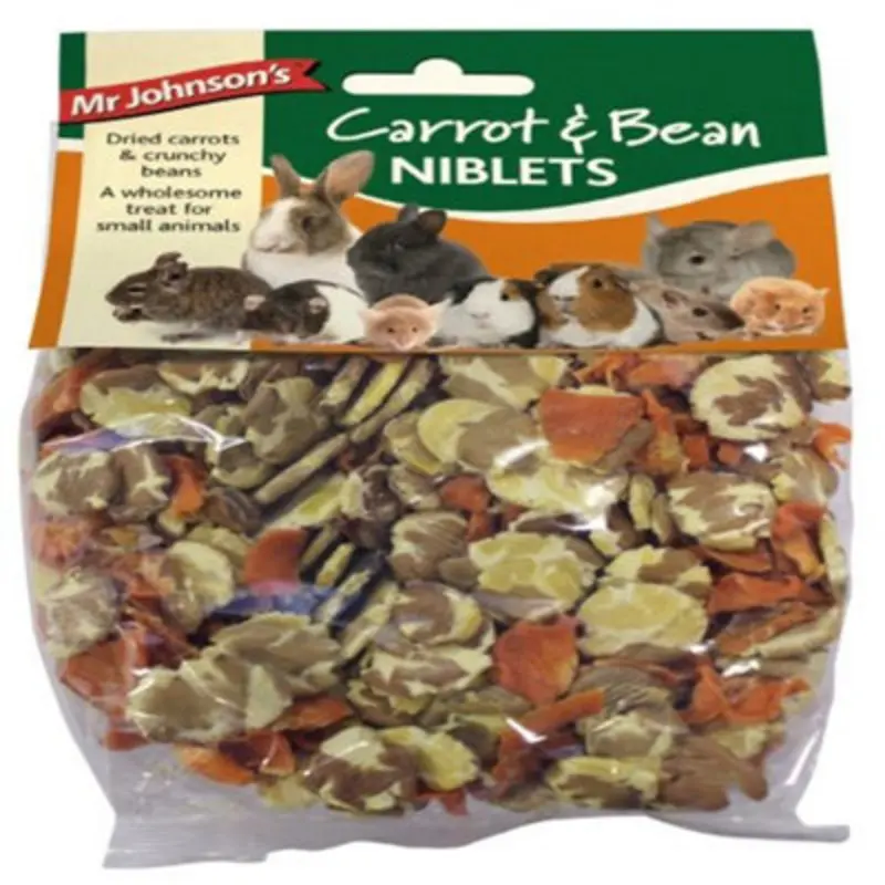 B&Q Mr Johnsons Carrot & Bean Niblets (Pack Of 6) 150G