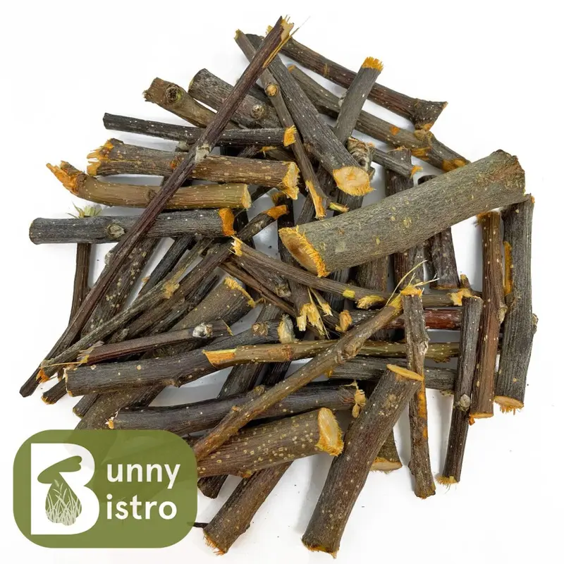 Bunny Bistro (100G) Apple Wood Chew Sticks, Rabbit Treats, Animal, Chinchilla Treat Small