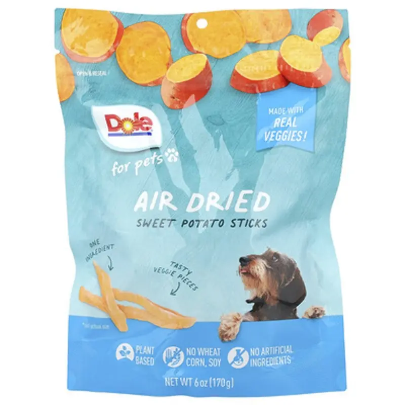 Dole For Pets , Air Dried, Sweet Potato Sticks, 6 Oz (170 G)