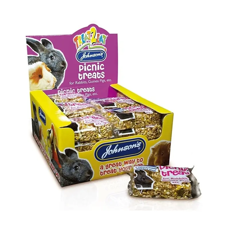 Johnsons Rabbit & Guinea Picnic Treats - : 50G - Treats For Pets Small