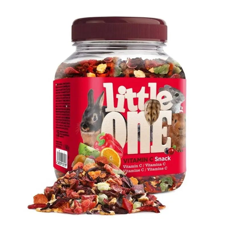Little One Vitamin C Snack For Mammals - 160G Red/Orange/Black Small