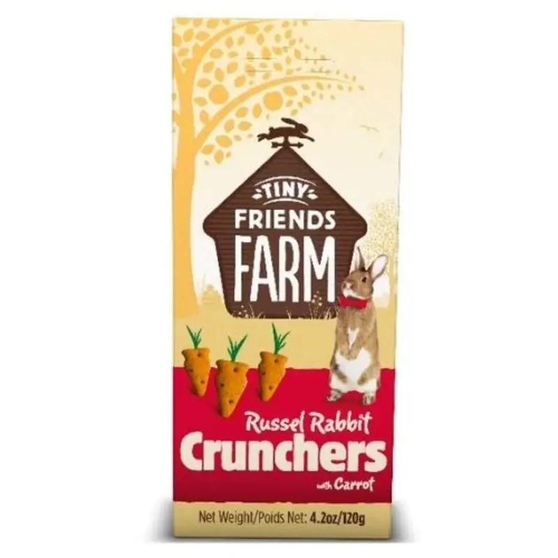 Russel Rabbit Crunchers 120G Tiny Friends Farm