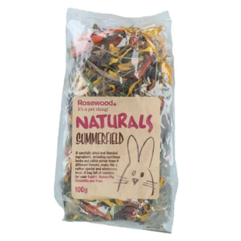 Ab Tools 1Pk Small Animal Pet Treat Rabbit Guinea Natural Treat Mix Summerfield- 100G