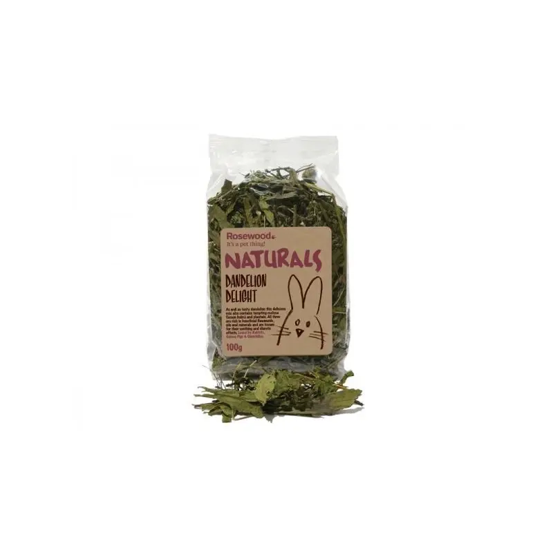 Boredom Breakers Boredom Breaker Dandelion Delight For Animals - 100G Bag Small