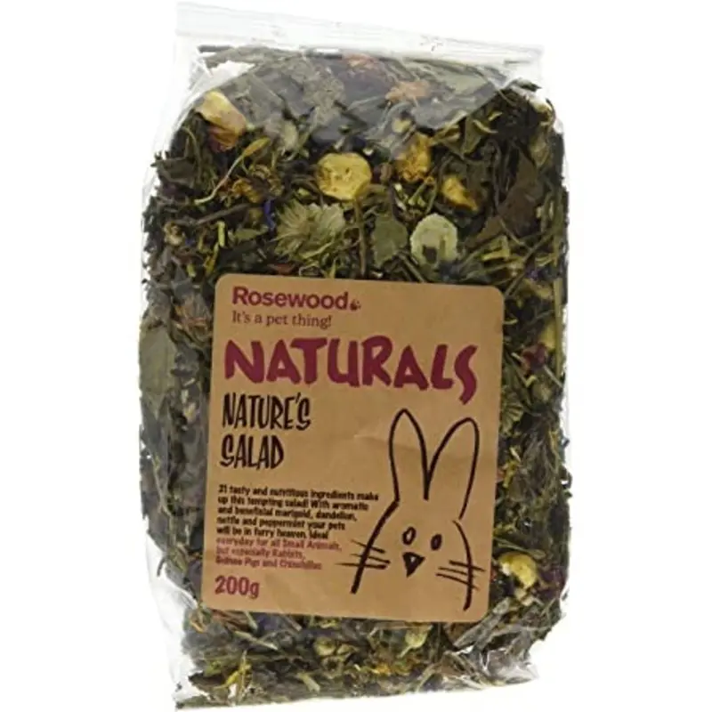 Boredom Breakers Boredom Breaker Natures Salad For Animals - 200G Bag Small