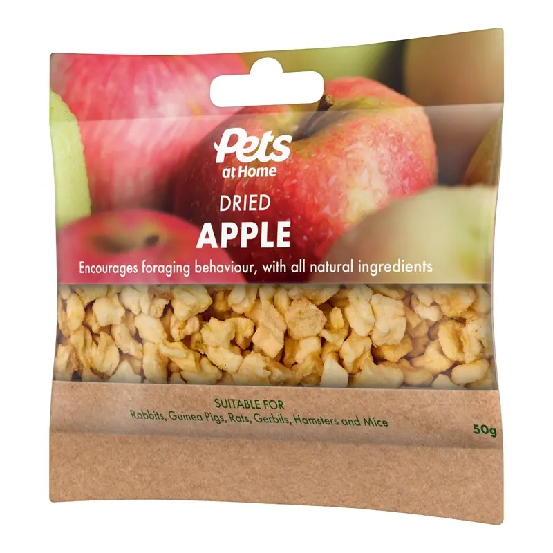 Pets At Home Small Animal Dried Apple Treats 50G