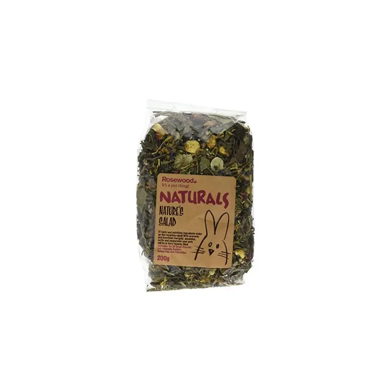 Rosewood Boredom Breaker Natural Treat Natures Salad, 200 G