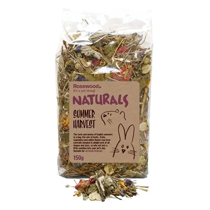 Naturals Animal Treats - Summer Harvest - 150G Small