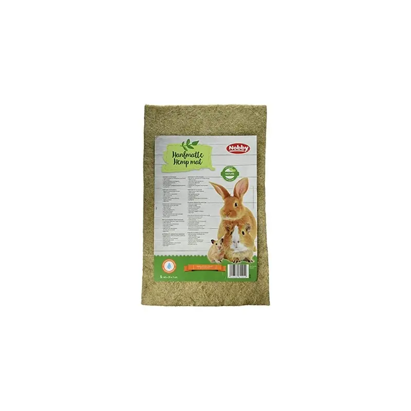Nobby Hemp Mat For Hamster Rodents, X 25 X 1 Cm, Pack Of 1 Size 40