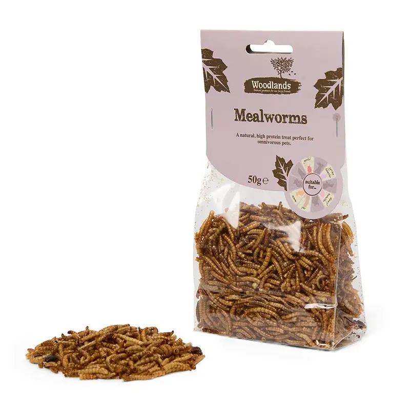 Pets At Home Small Animal Treats Meal Worms 50G