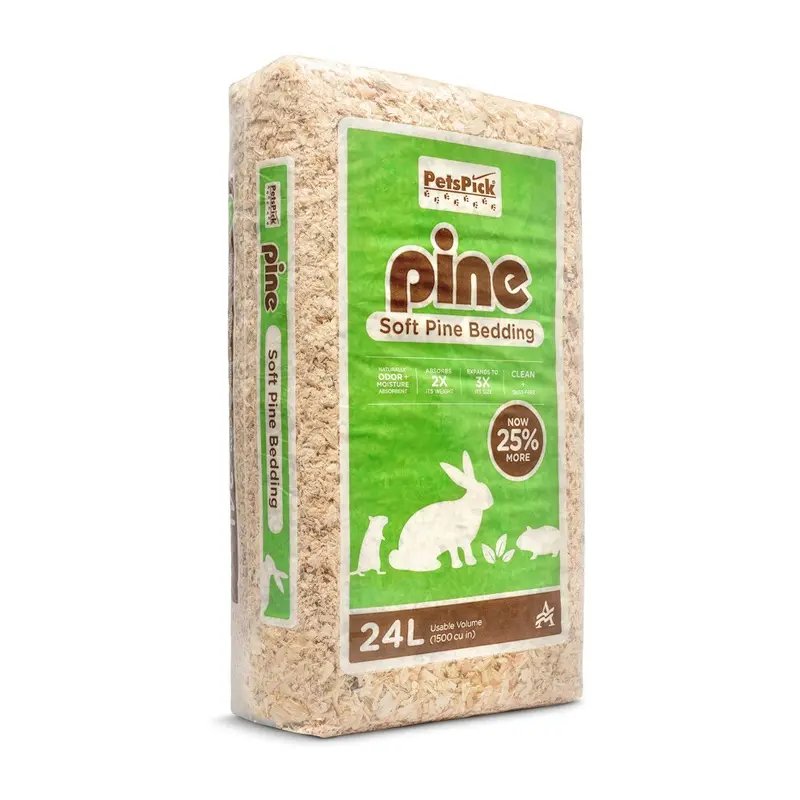 Petspick Pine Pet Bedding 24L Small