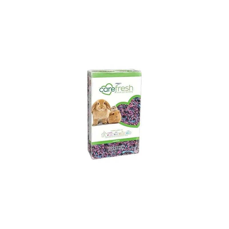 Carefresh 99% Dust-Free Confetti Natural Paper Pet Bedding With Odor Control, 23 Small