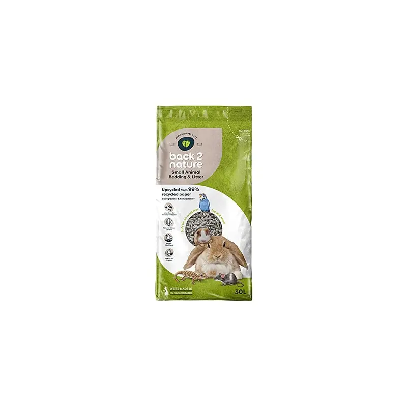 Back 2 Nature Back-2-Nature Animal Bedding And Litter 30L Small
