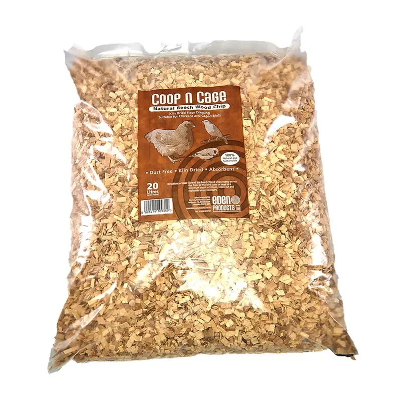 Eden Natural Beech Chip Bird Cage Floor Dressing 20 Litre