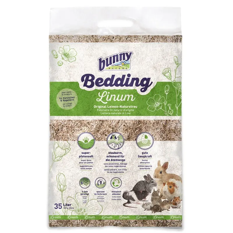 Bunnynature Bunny Bed Linum Natural Linen Bedding - Economy Pack: 2 X 35L