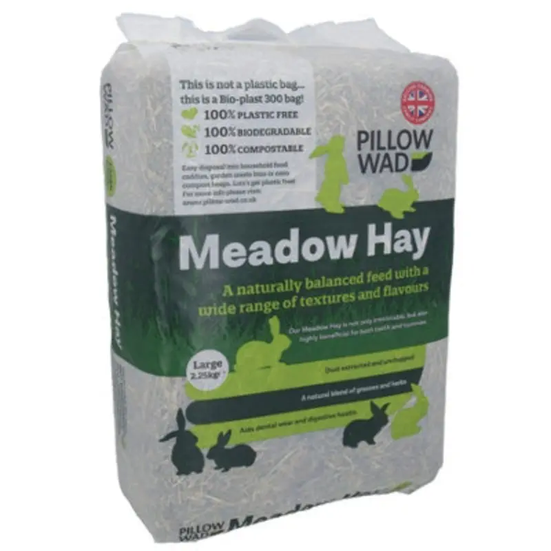 Ab Tools Superior Quality Bio Meadow Hay Animal Bedding Feeding 2.25Kg Small