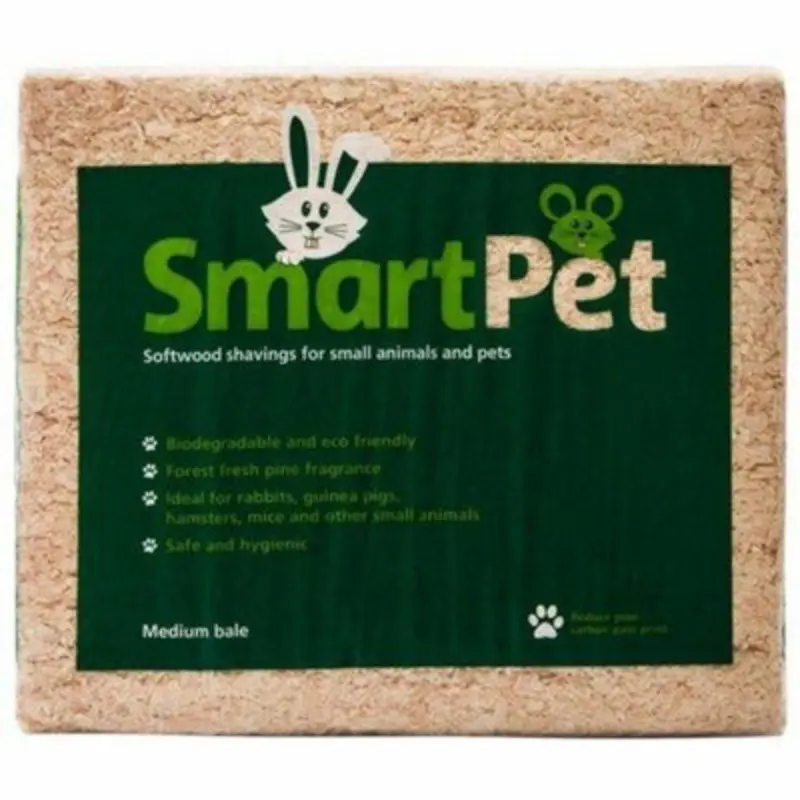 B&Q Smart Pet Wood Shavings (Pack Of 4) 4Kg