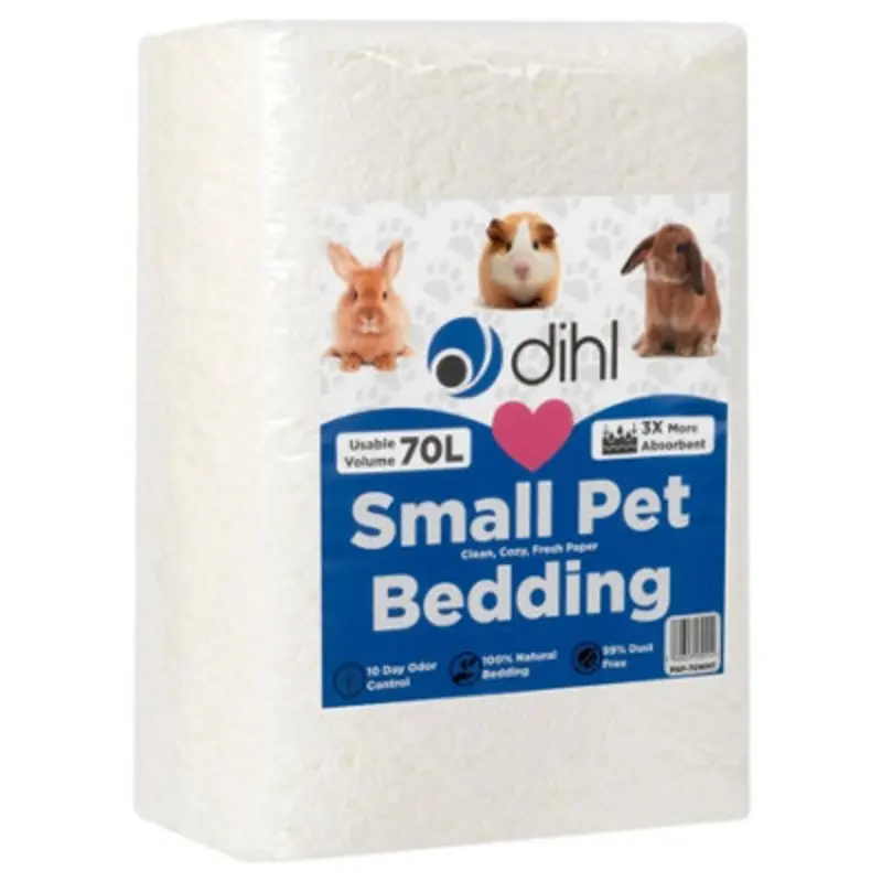 Dihl Paper Animal Bedding 70L White