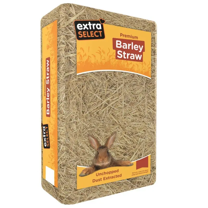 Extra Select Barley Straw Ideal Bedding For Animals 2Kg Small