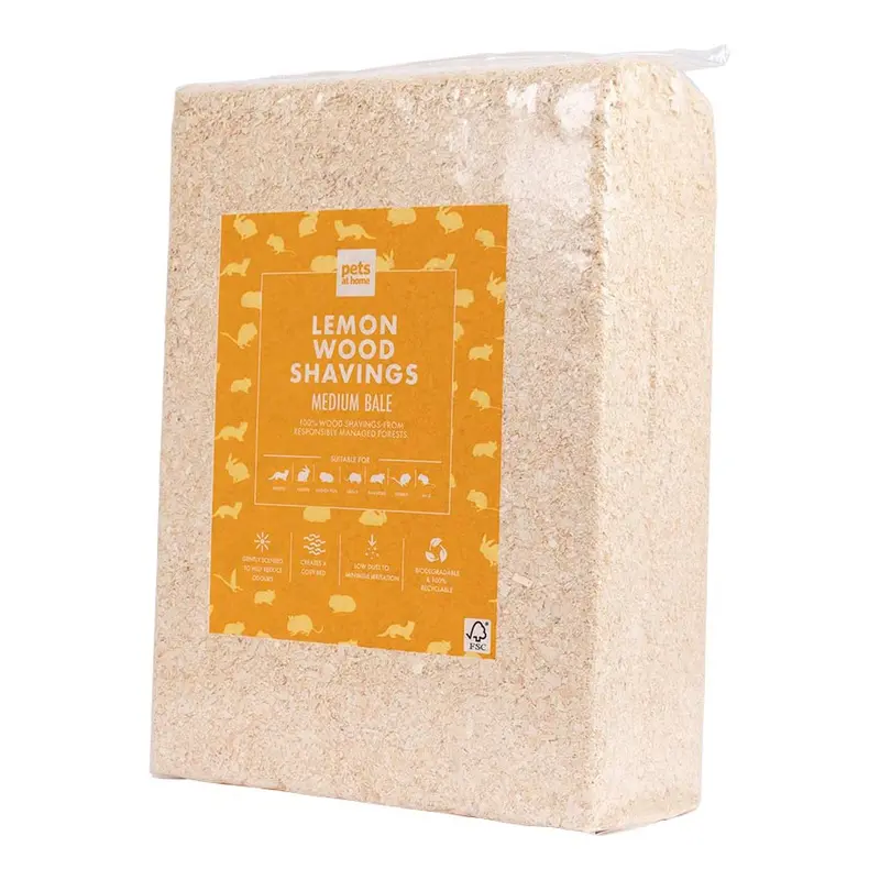 Pets At Home Small Animal Lemon Wood Shavings 3.5Kg