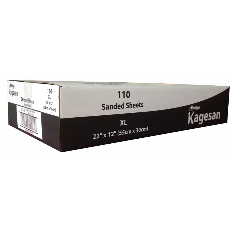 Armitage White Kagesan Bulk Sanded Sheets X 12 (55 X 30Cm) (Pack Of 110) Size 22