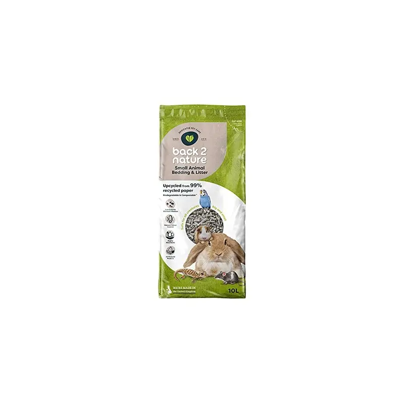 Back 2 Nature Back-2-Nature Animal Bedding And Litter 10L Small