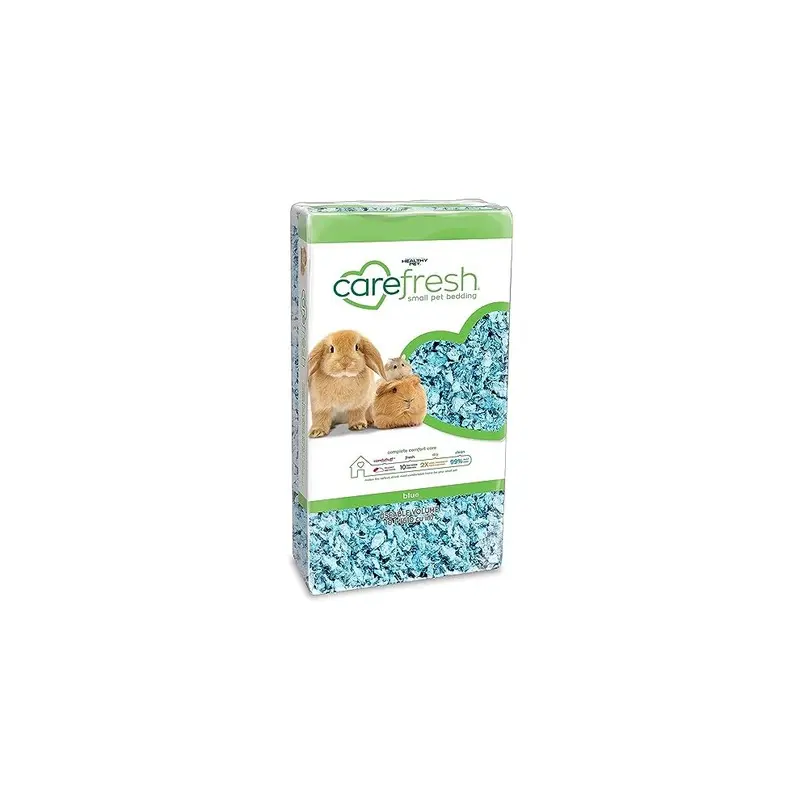 Carefresh Blue 99% Dust-Free Natural Paper Pet Bedding With Odor Control 10 Small
