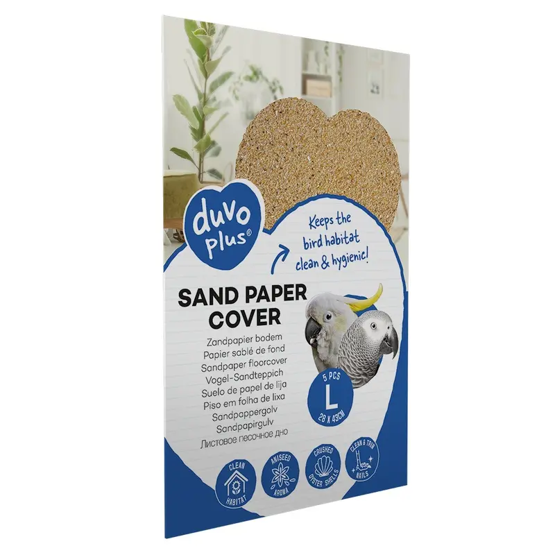 Duvoplus Beige Bird Cage Bottom Sandpaper (X6)