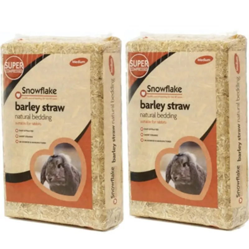 Heaton Wholesale 2 X 1.6 Kg Soft Flake Barley Straw Animal Bedding For Small Animals