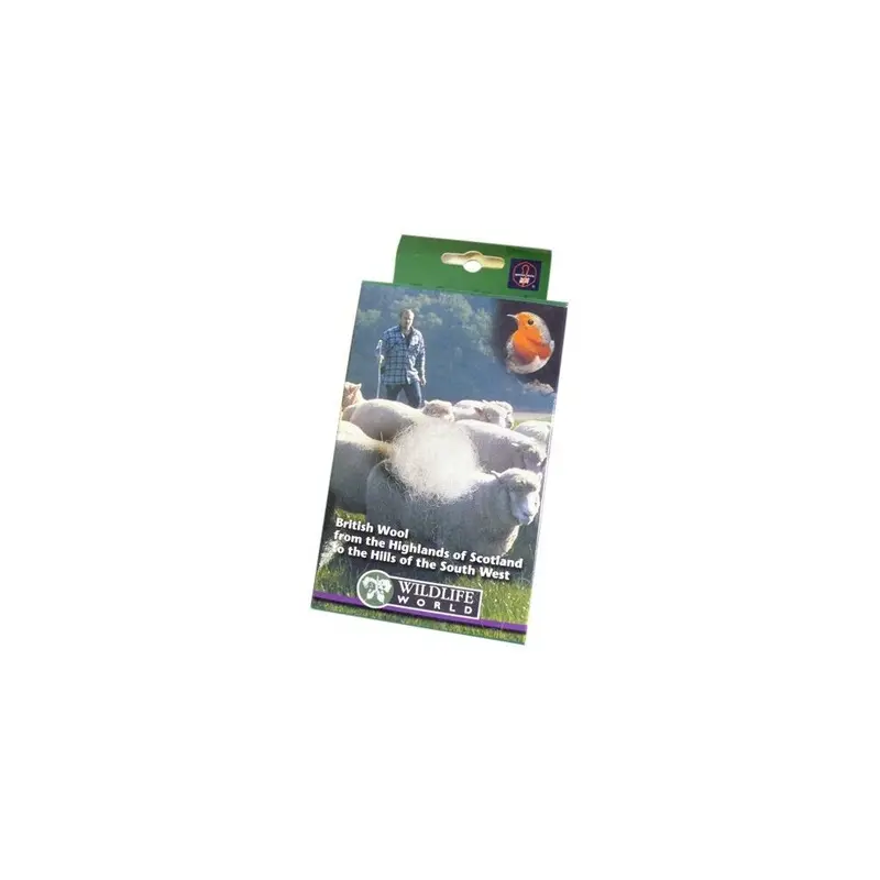 New Wildlife-World Wildlife World British Nesting Wool Spf1swr