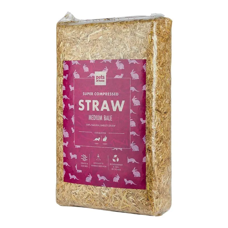 Pets At Home Small Animal Bedding Straw Bale 11.5 Litre