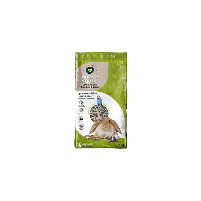 Back 2 Nature Back-2-Nature Animal Bedding And Litter 20L Small