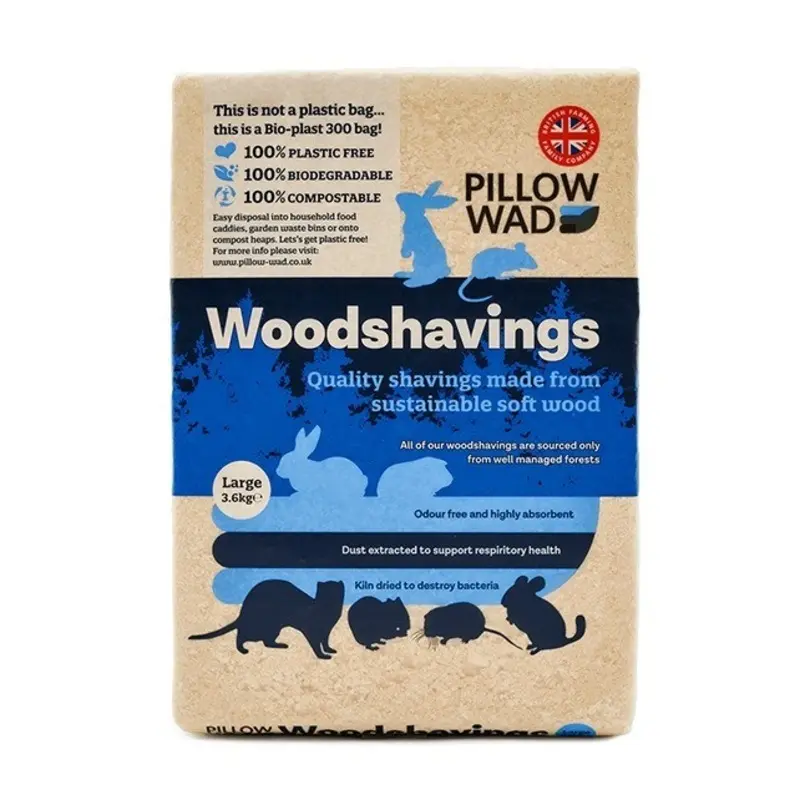 Pillow Wad Premier Woodshavings - 3.6 Kg 3.6Kg