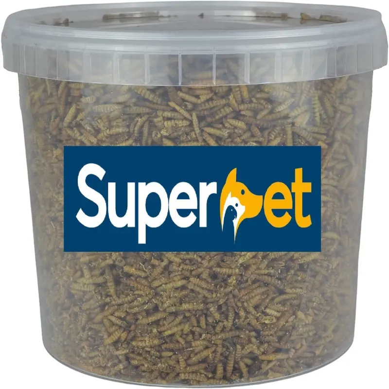 Superpet Just A Tub Dried Calciworms For Birds 5L