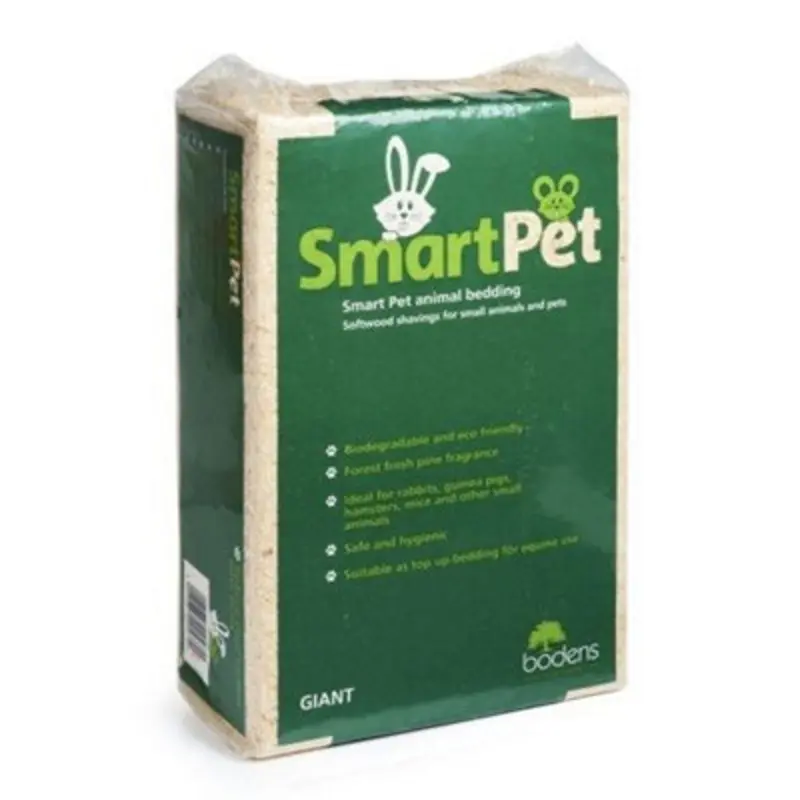 B&Q Smart Pet Wood Shavings Animal Bedding 10Kg