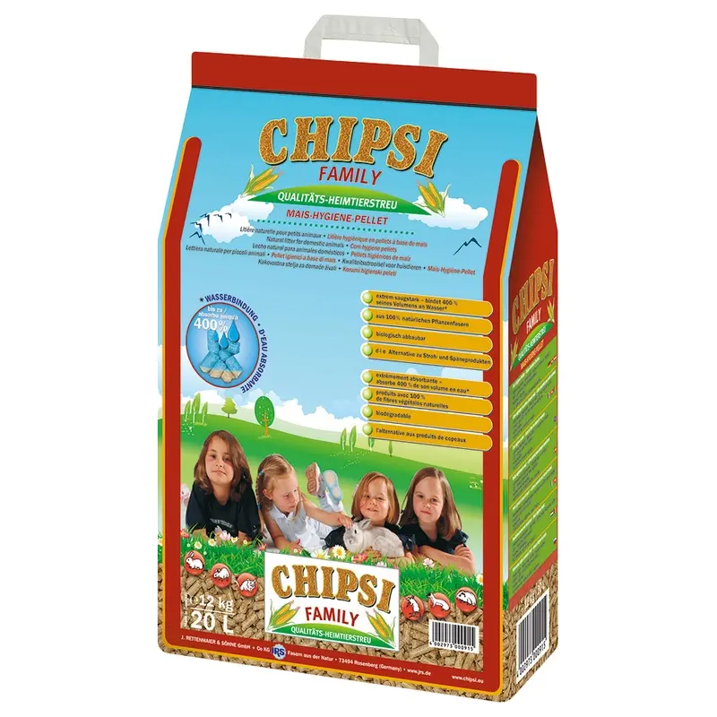 Chipsi Family Corn-Hygiene-Pellets - 20L